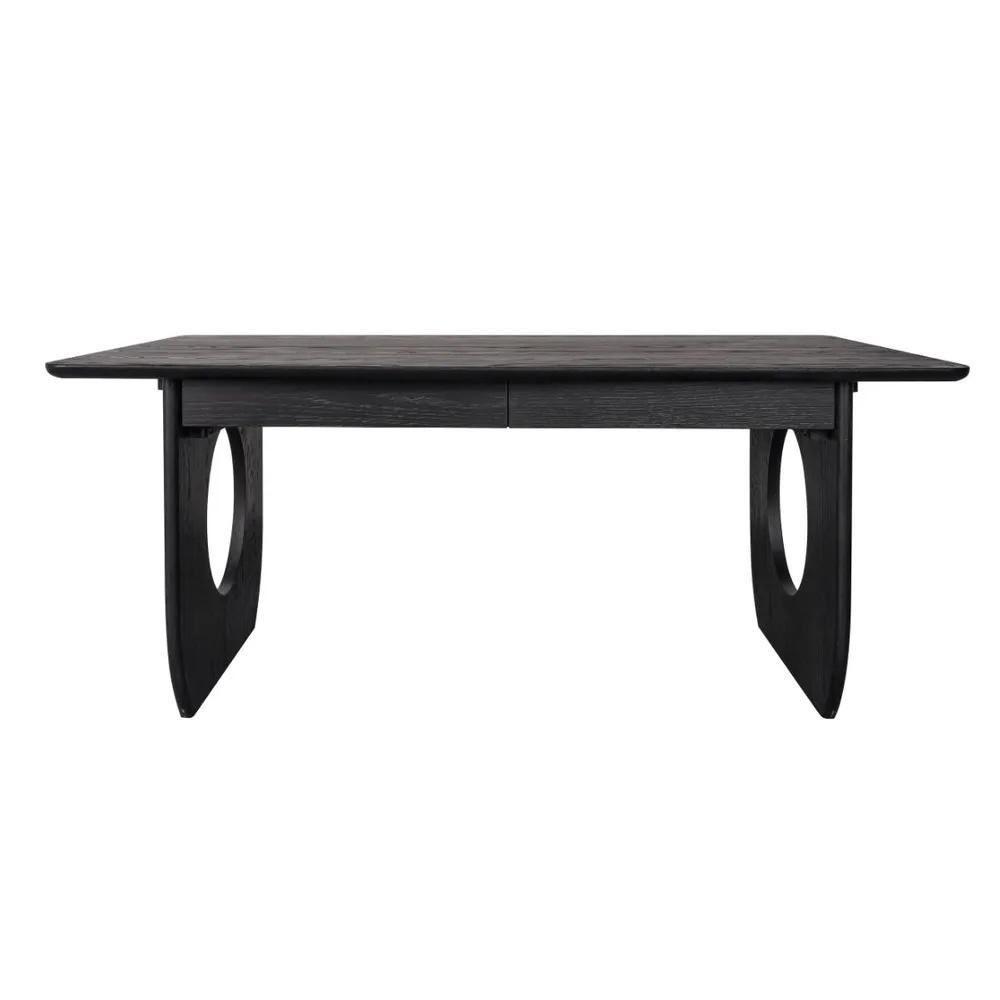 Cafe Lighting & Living Harrington Oak Desk (Black) by Cafe Lighting & Living - ISBN: 9320294142653
