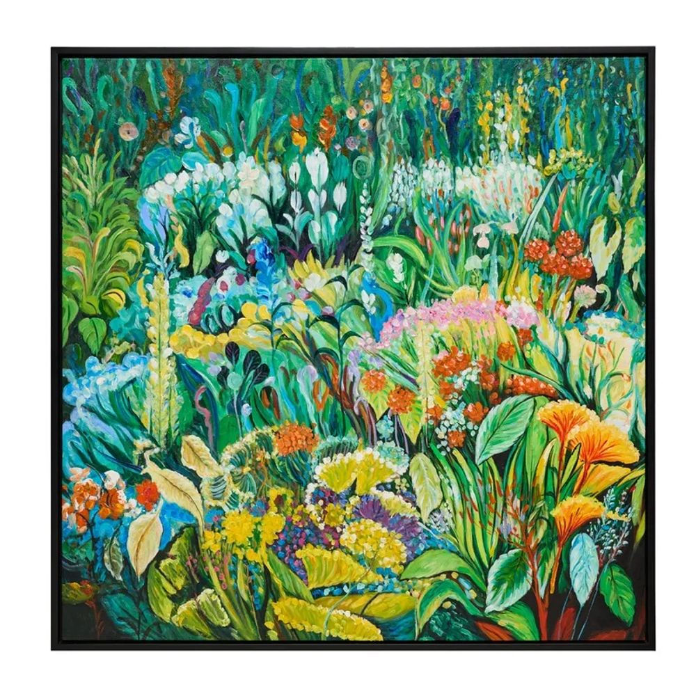 Cafe Lighting & Living Le Fluers Oil On Canvas Painting by Cafe Lighting & Living - ISBN: 9320294143629