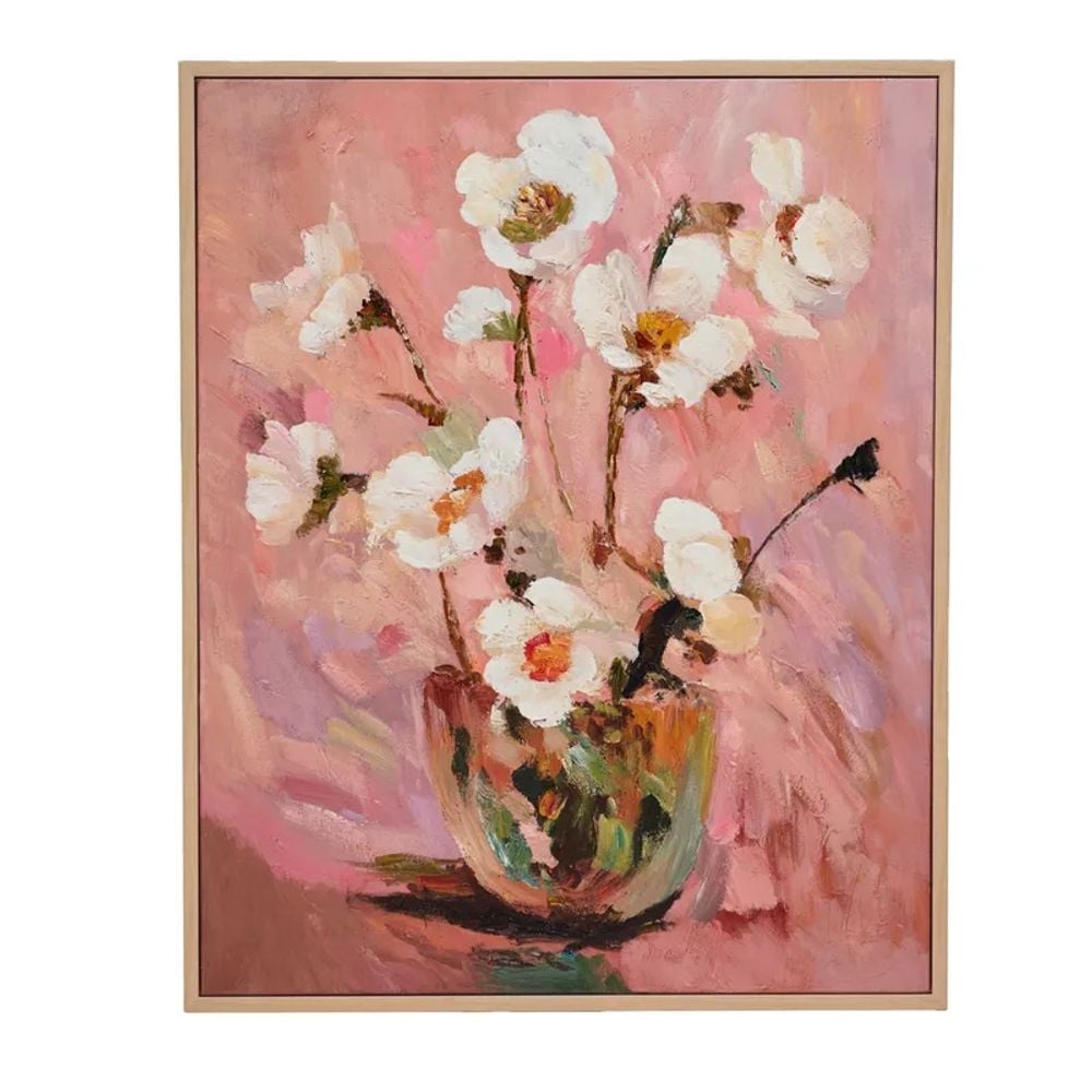 Cafe Lighting & Living Faded Flora Canvas Painting by Cafe Lighting & Living - ISBN: 9320294143827