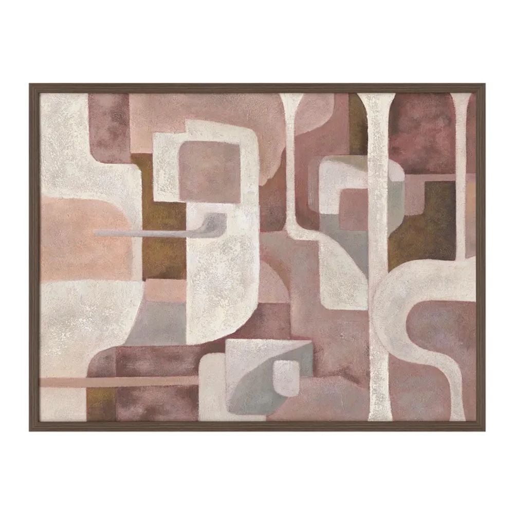Cafe Lighting & Living Lush Labyrinth Canvas Painting by Cafe Lighting & Living - ISBN: 9320294143834