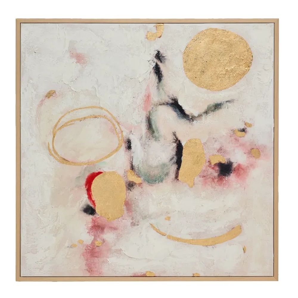 Cafe Lighting & Living Golden Moon Canvas Painting by Cafe Lighting & Living - ISBN: 9320294143841