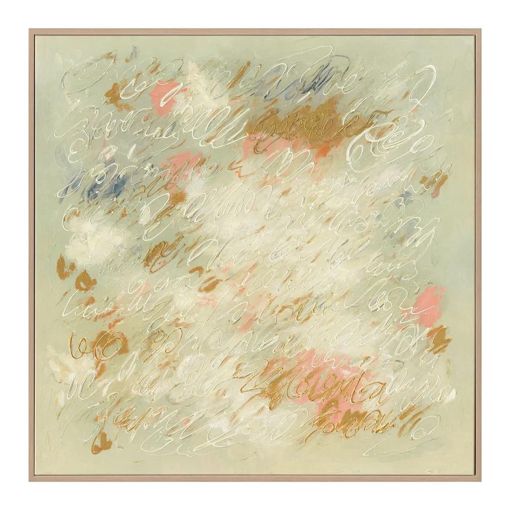 Cafe Lighting & Living Verdant Whisper Canvas Painting by Cafe Lighting & Living - ISBN: 9320294143858