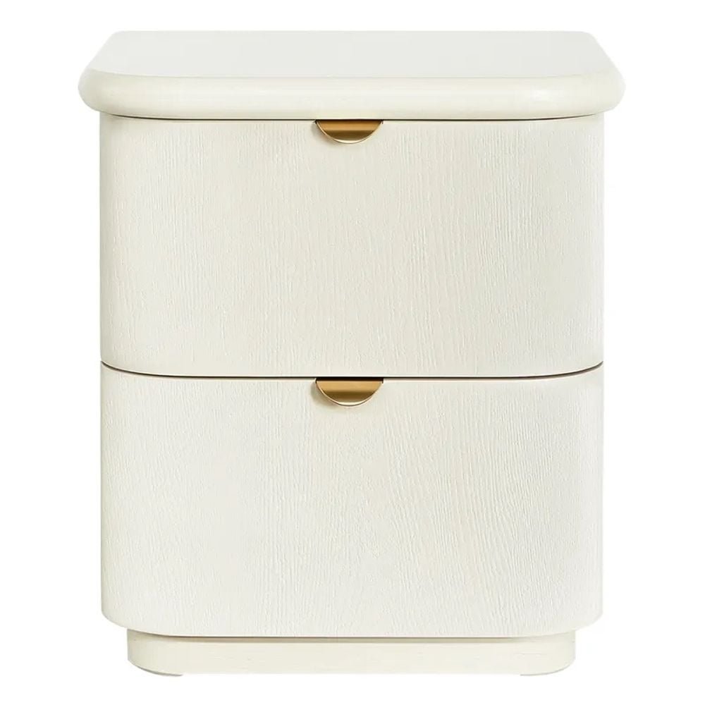 Cafe Lighting & Living Lina Bedside Table (Ivory) by Cafe Lighting & Living - ISBN: 9320294146729