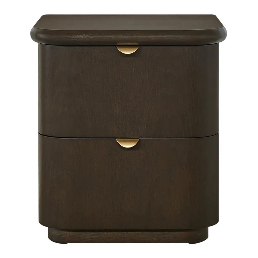 Cafe Lighting & Living Lina Bedside Table (Smoked Oak) by Cafe Lighting & Living - ISBN: 9320294146743