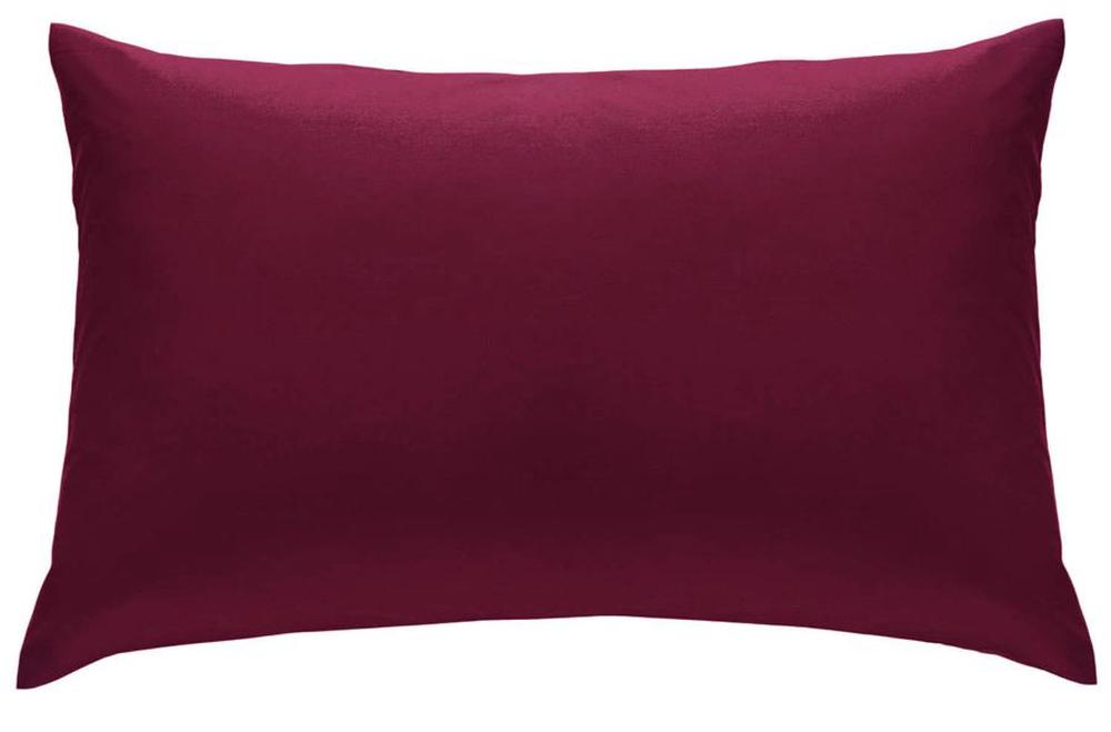 Bambury Satin Pillowcase (Burgundy) Buy online at The Nile