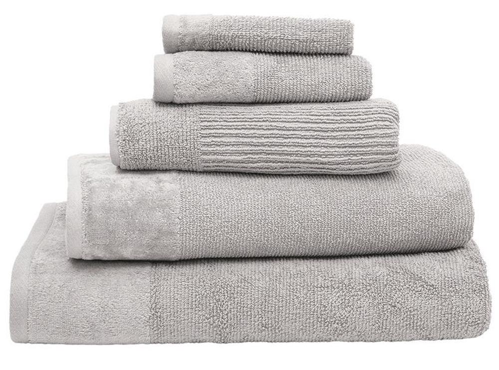 Bambury Costa Cotton Towel (Silver) Bath Sheet Buy online at The Nile