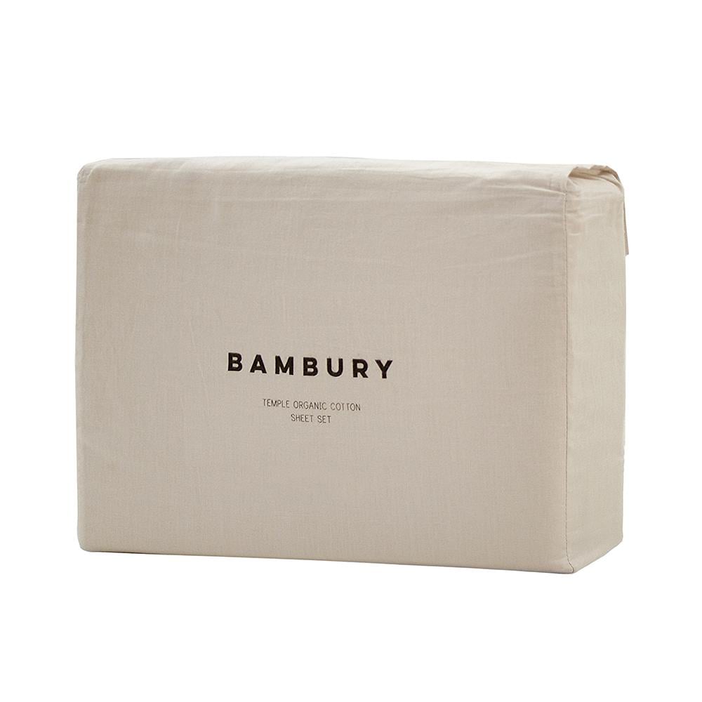 Temple Organic Cotton Sheet Set (Pebble), 9320488127732