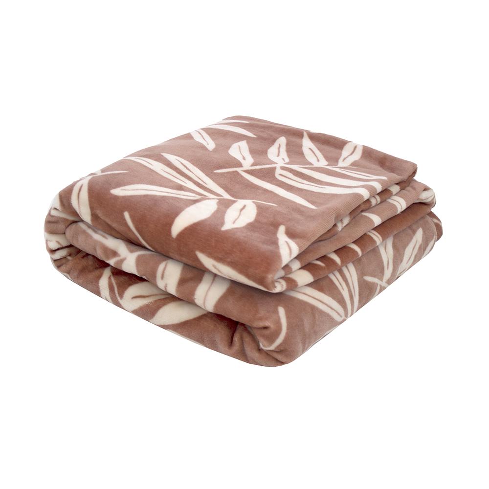 Bambury Hakea Ultraplush Blanket (Woodrose) 180 x 230cm Buy online