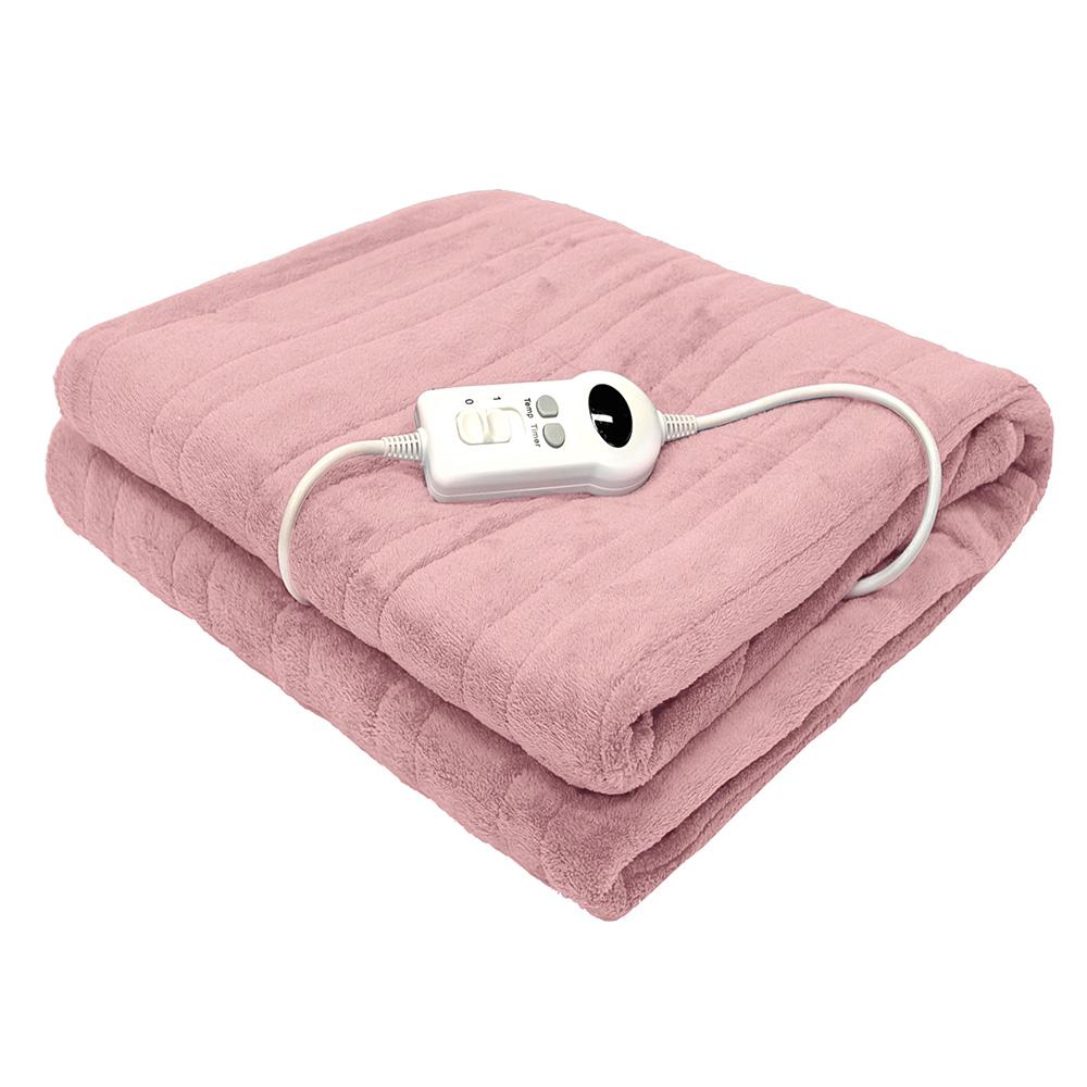 Bambury Heated Throw (Blush) Buy online at The Nile
