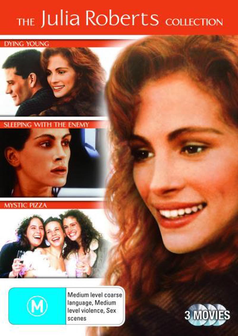 Julia Roberts Triple Pack Dying Young Sleeping With The Enemy Mystic Pizza Dvd Buy Online At The Nile