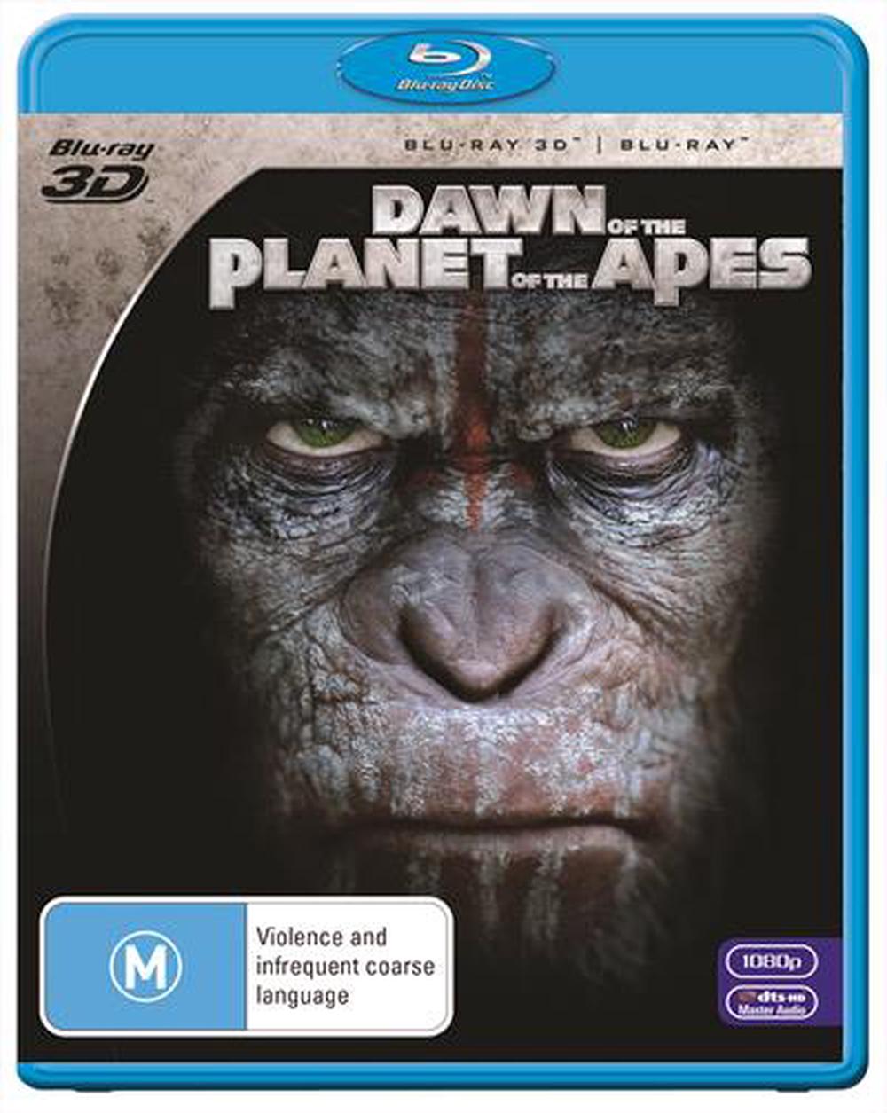 Dawn Of The Planet Of The Apes | 3D + 2D Blu-ray, Blu Ray | Buy online ...