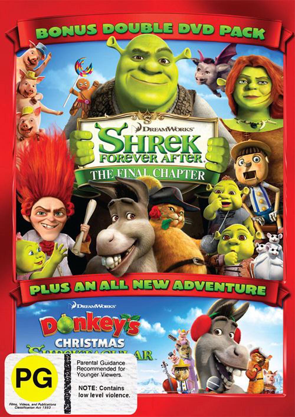 Shrek Forever After: The Final Chapter (PLUS Donkey's Christmas ...