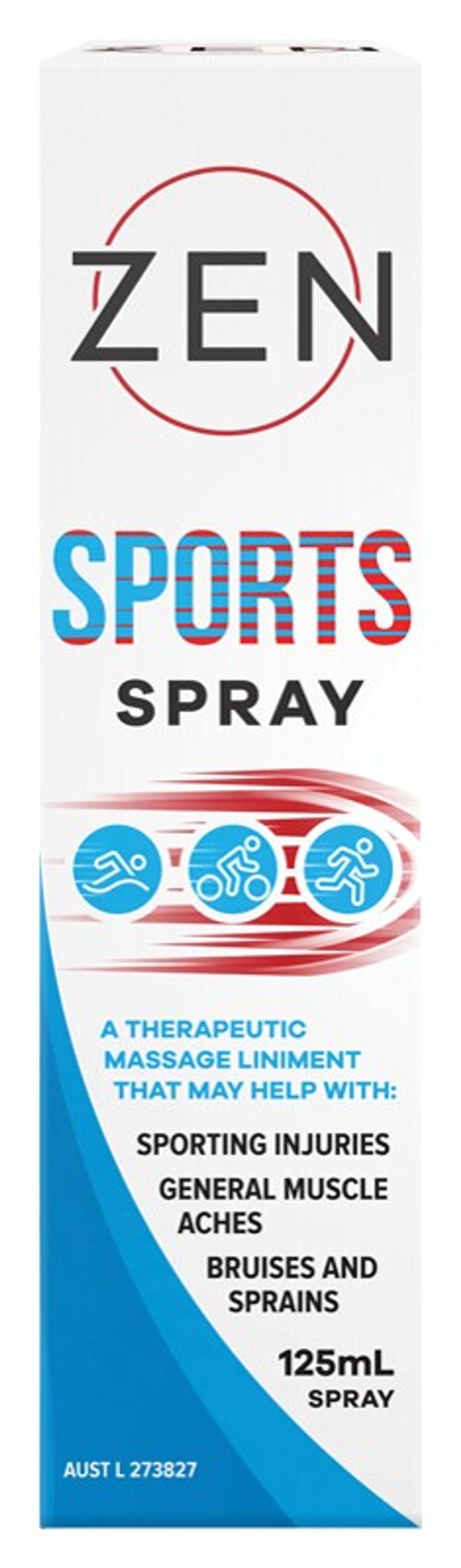 Zen Sports Spray - 125mL by Zen - ISBN: 9321582002178