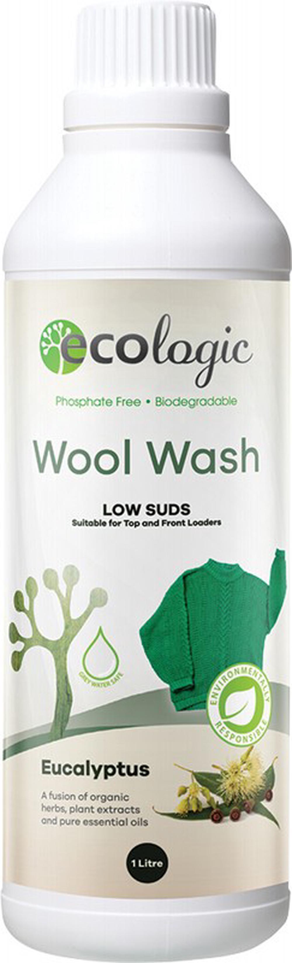 Ecologic Wool Wash (Eucalyptus) - Large, 9321582004639