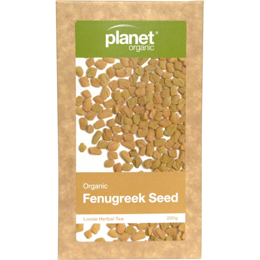 Planet Organic Fenugreek Seed Herbal Loose Tea - 200g, 9321728007081
