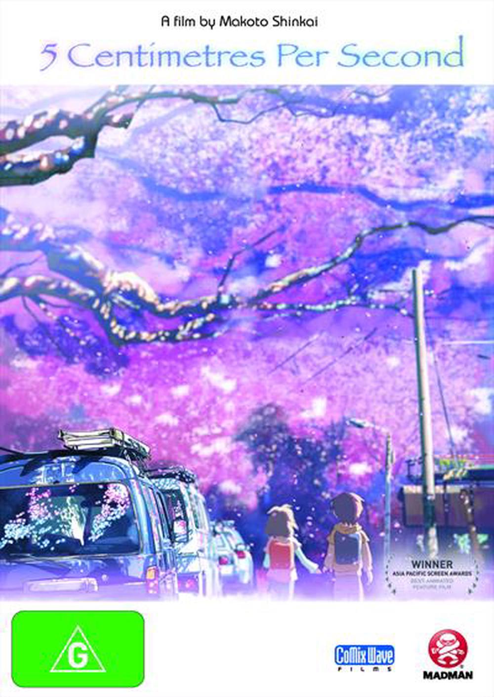 5 Centimetres Per Second Dvd Buy Online At The Nile