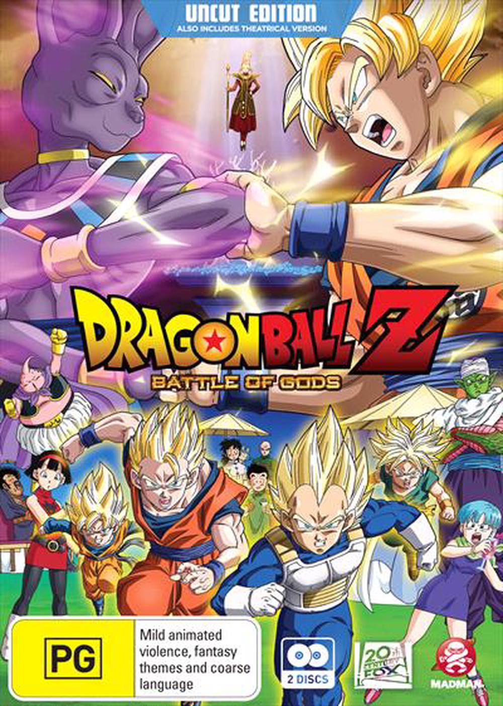 Dragon Ball Z - Battle Of Gods : Extended Edition, DVD | Buy online at The Nile
