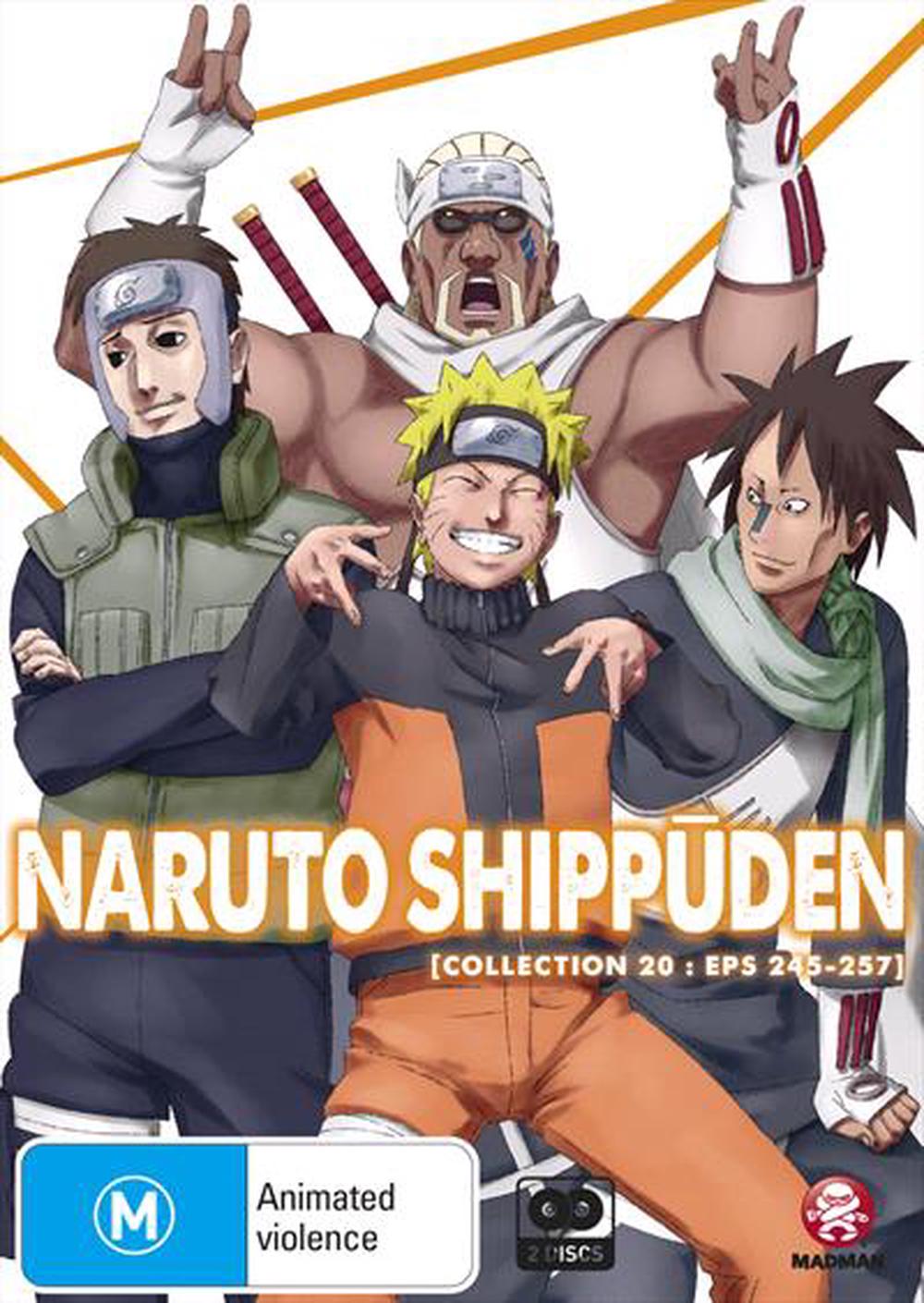 Naruto Shippuden : Collection 20 : Eps 245-257, DVD