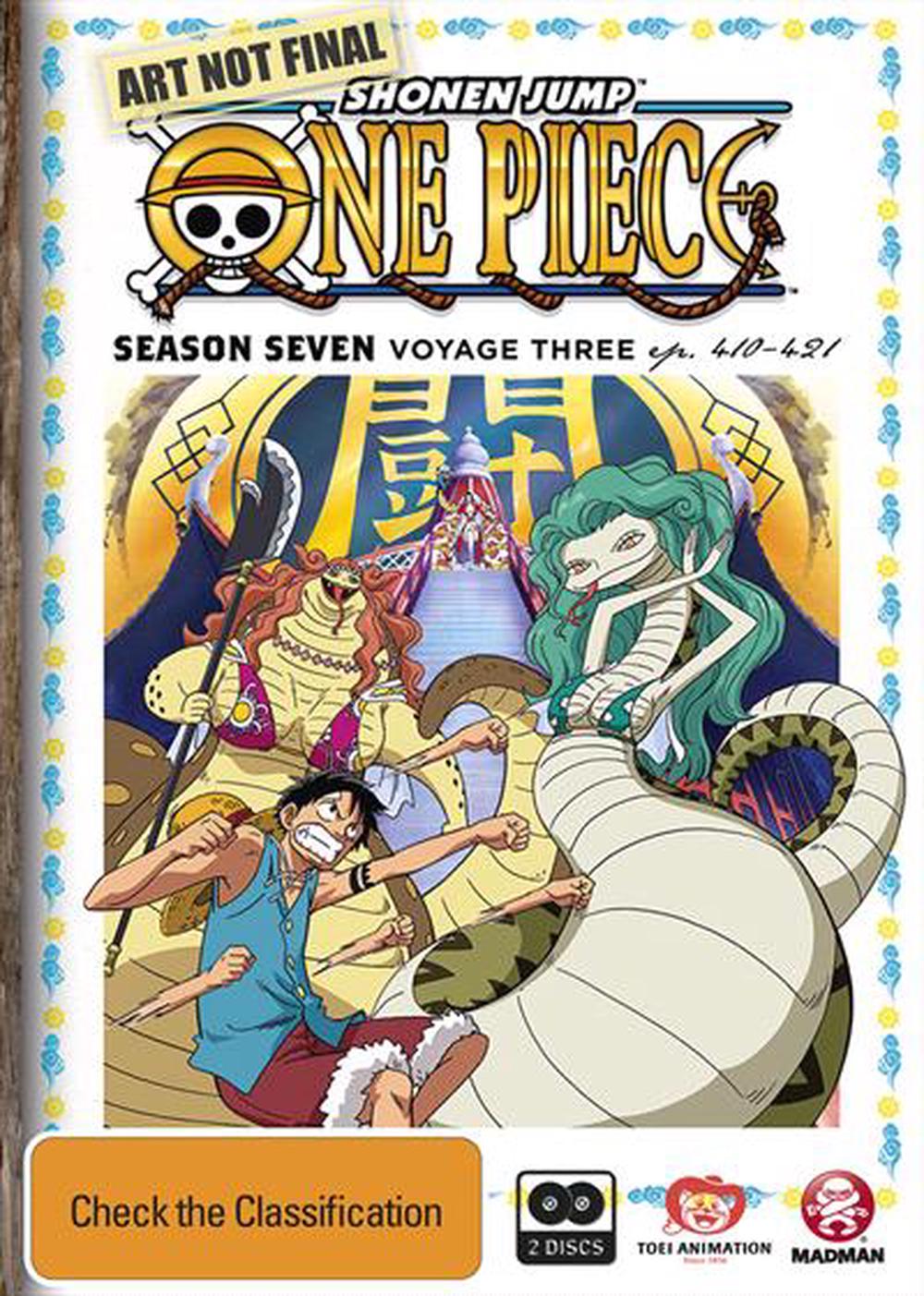 One Piece Uncut Collection 34 Eps 410 421 Dvd Buy Online At The Nile
