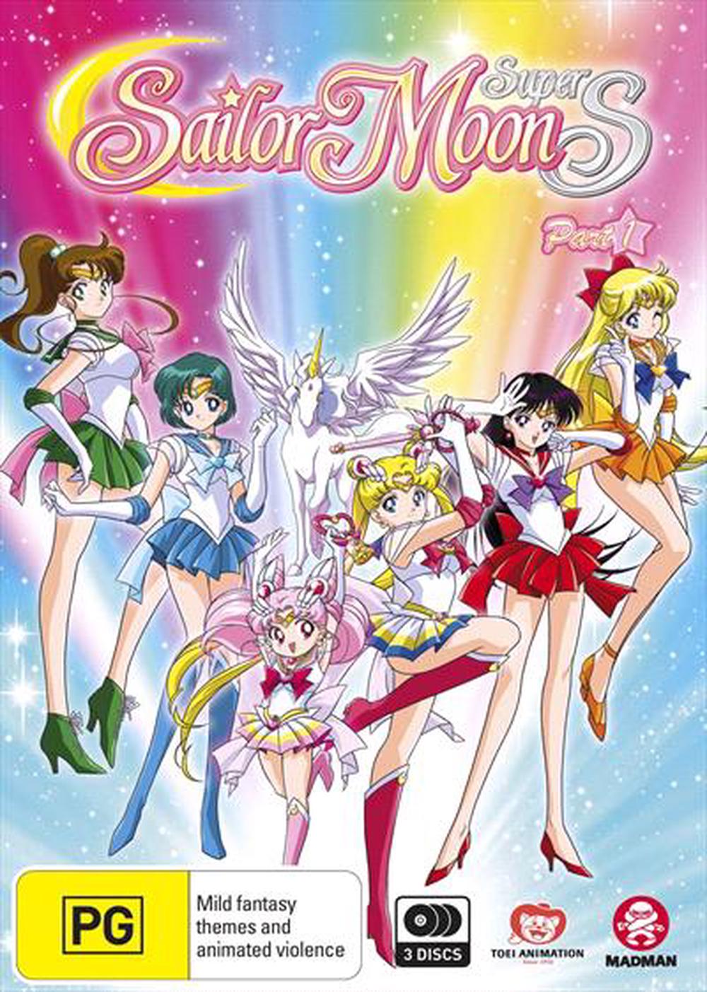 Sailor Moon Super S: Season 4: Part 1: Eps 128-146, DVD | Buy online at ...