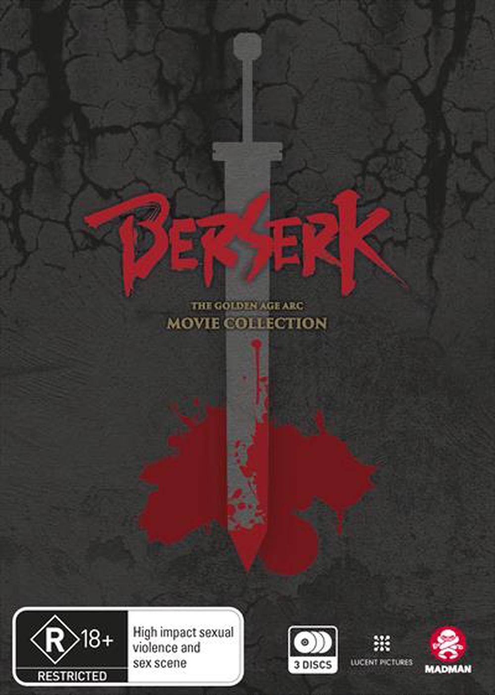 Berserk The Golden Age Arc Collection Dvd Buy Online At The Nile
