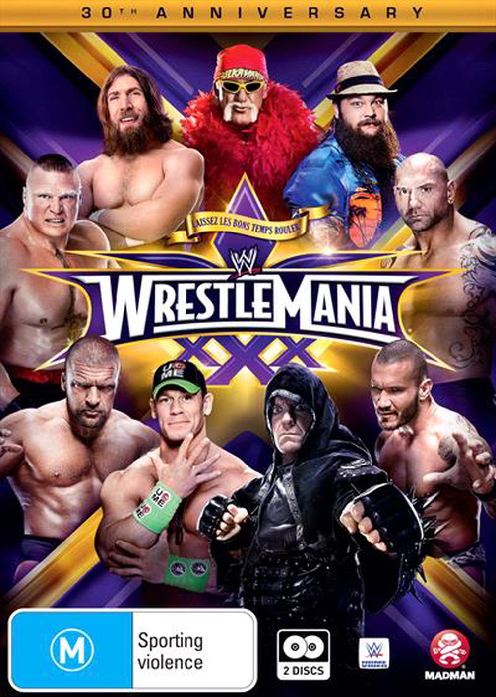 WWE - Wrestle Mania XXX, DVD | Buy online at The Nile