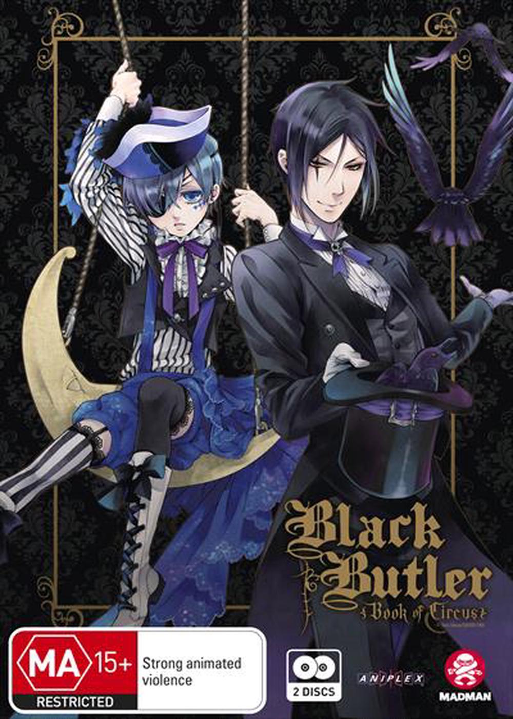 Black Butler Book Of Circus Season 3, DVD Buy online at The Nile
