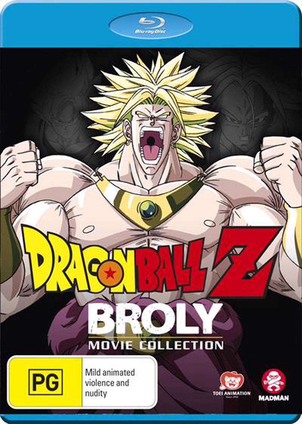 Dragon Ball Z Broly Movie Collection Blu Ray Buy online at