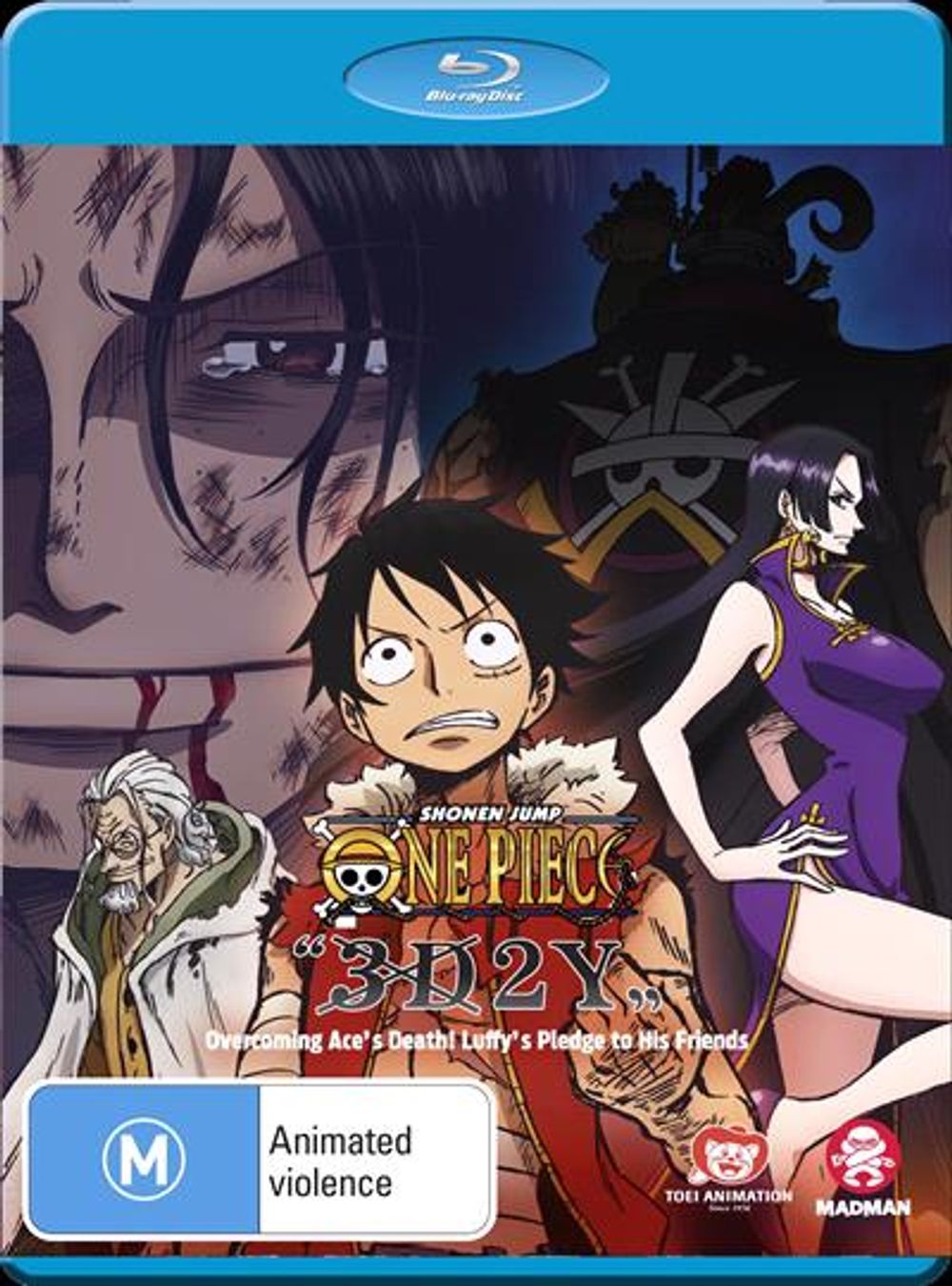One Piece 3d2y Overcoming Ace S Death Blu Ray Buy Online At The Nile