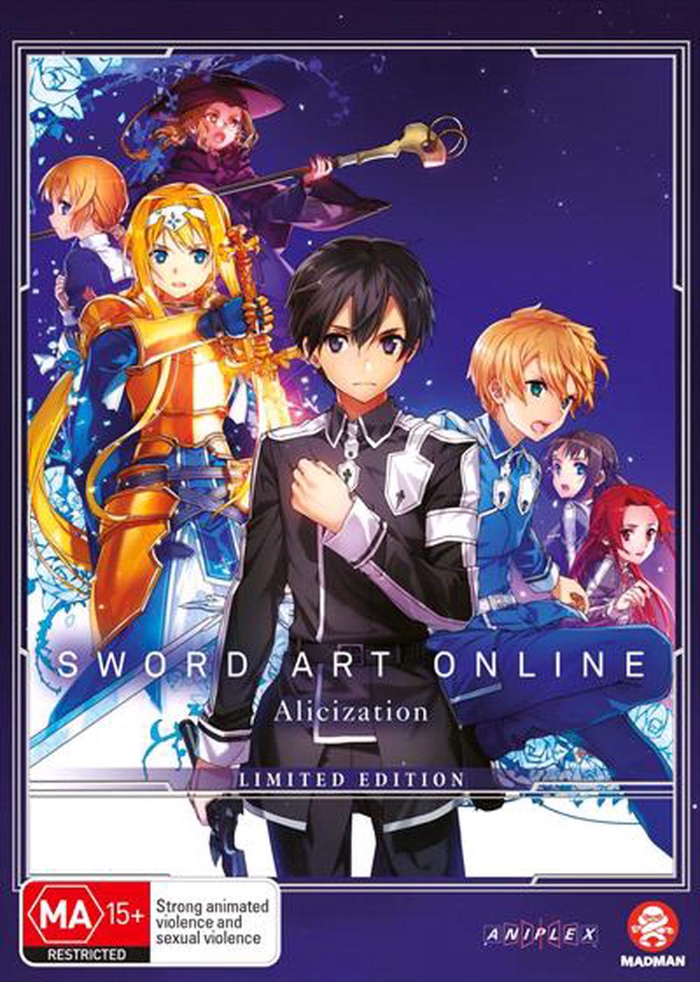 Sword Art Online - Alicization: Part 2: Eps 14-24: Limited Edition, 9322225237223
