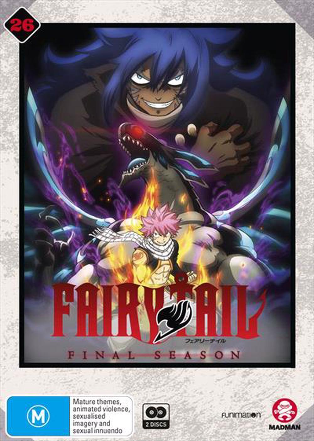 Fairy Tail Collection 26 Eps 317 328 Final Season Dvd Buy Online At The Nile