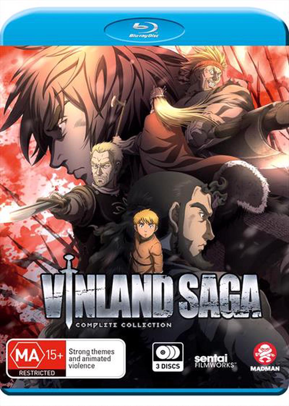 Vinland Saga Complete Series (Eps 1 24) (Blu Ray)   Blu Ray   Madman