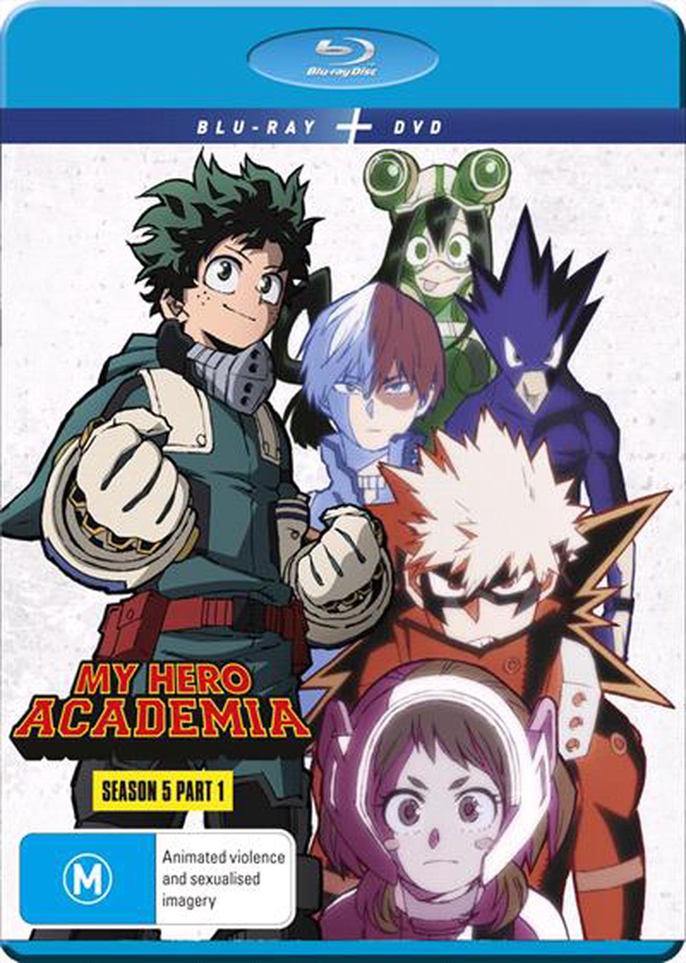 My Hero Academia : Season 5 : Part 1 | Blu-ray + DVD, Blu-Ray | Buy - My Hero Academia Blu Ray Season 5