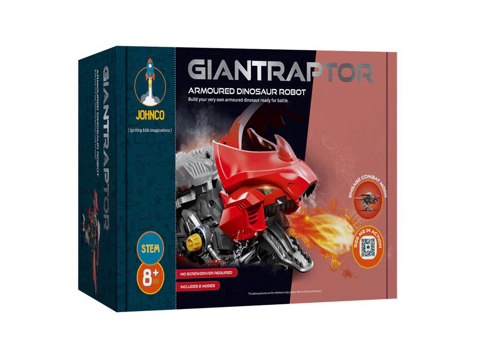 Giantraptor - Armoured Dinosaur Robot, 9322318008266