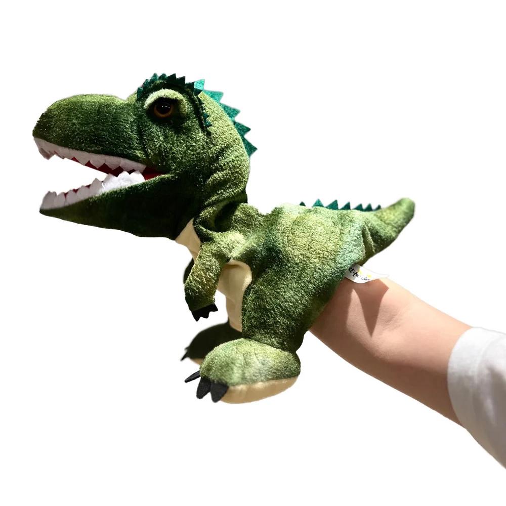Johnco Plush Hand Puppet - T-Rex, 9322318008402