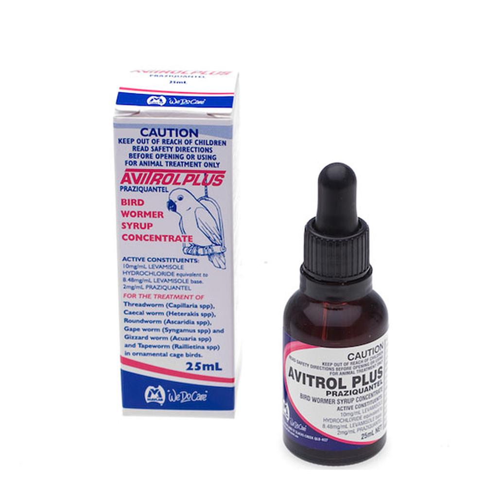 Avitrol Plus Bird Wormer - 25mL, 9322426000121