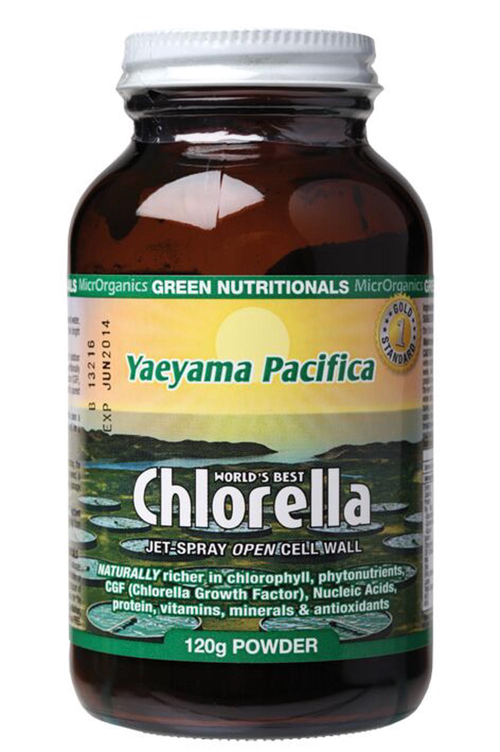 Yaeyama Pacifica Chlorella Powder, 9322837006446