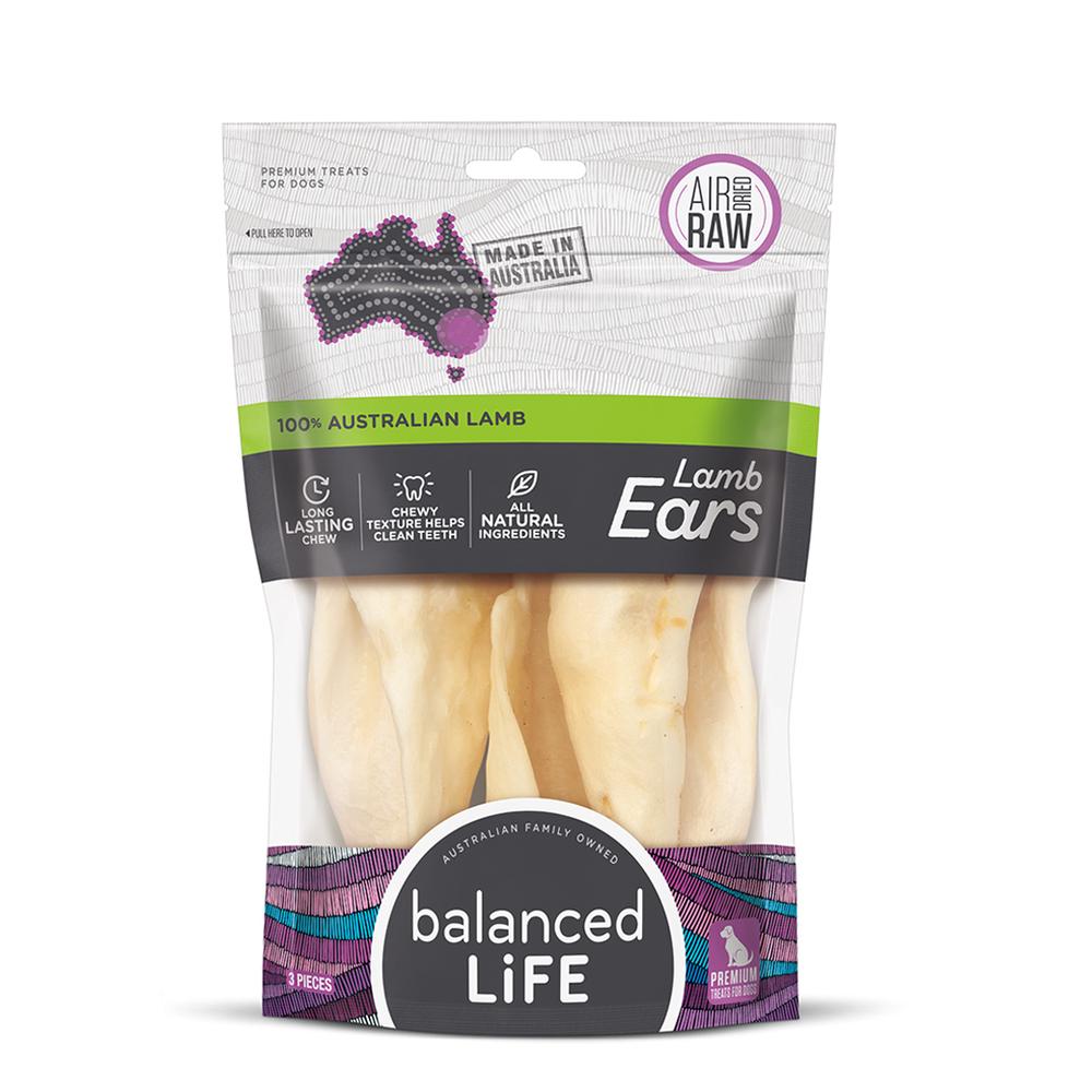 Balanced Life Lamb Ears Dog Treats, 3 Piece Buy online at The Nile