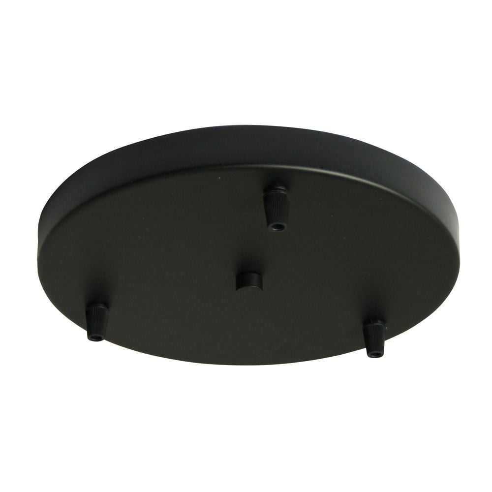 Oriel Lighting Parti Pan 3-Light Mulit-Suspension Canopy (Black) by Oriel Lighting - ISBN: 9324879206952
