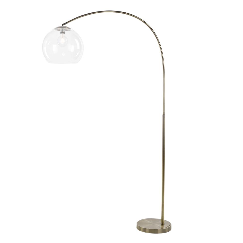 Large brass floor deals lamp