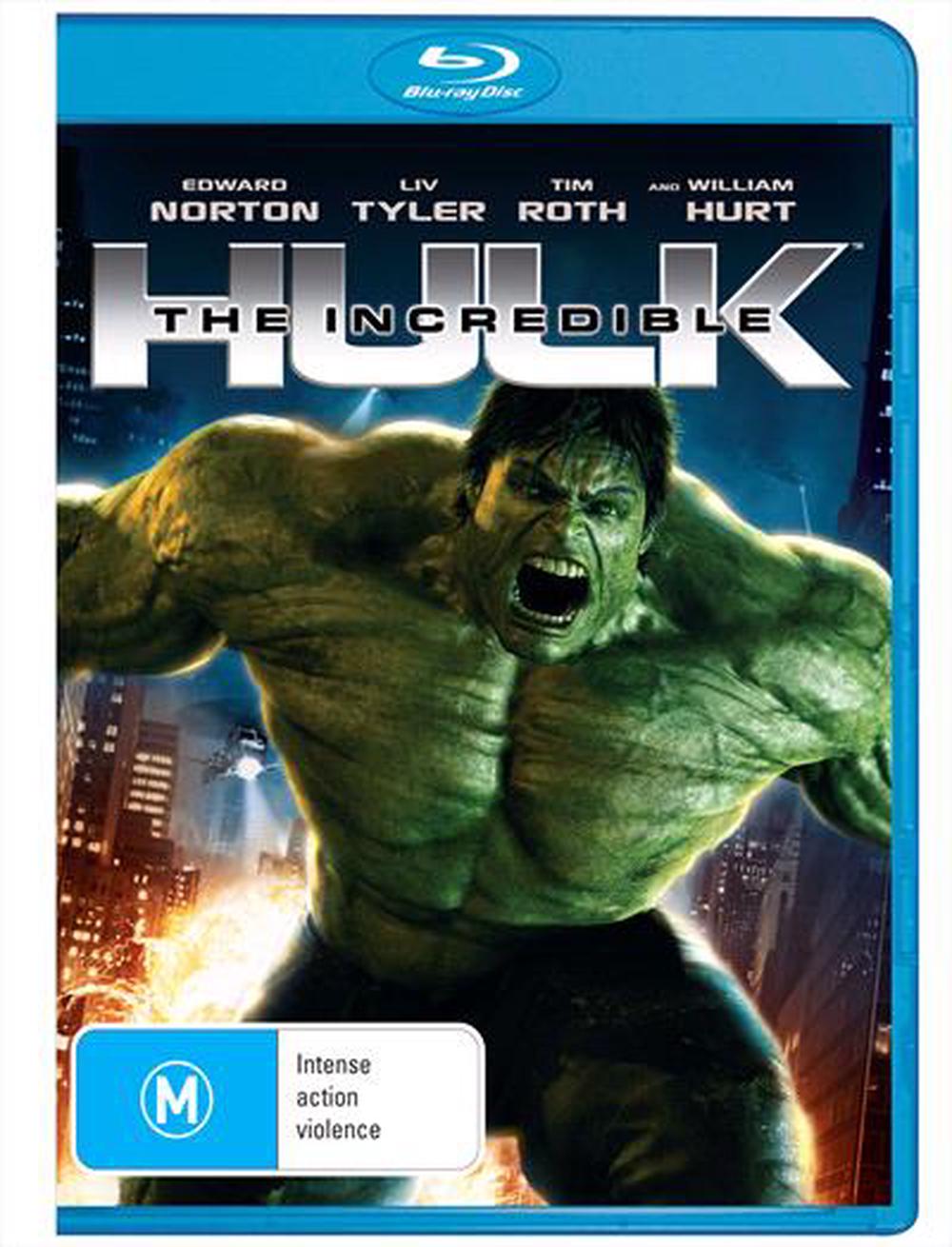 The Incredible Hulk (2008), BluRay Buy online at The Nile