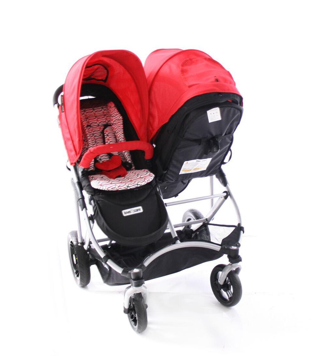 Love and care twin pram best sale