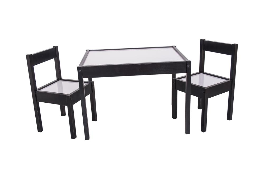 espresso childrens table and chairs