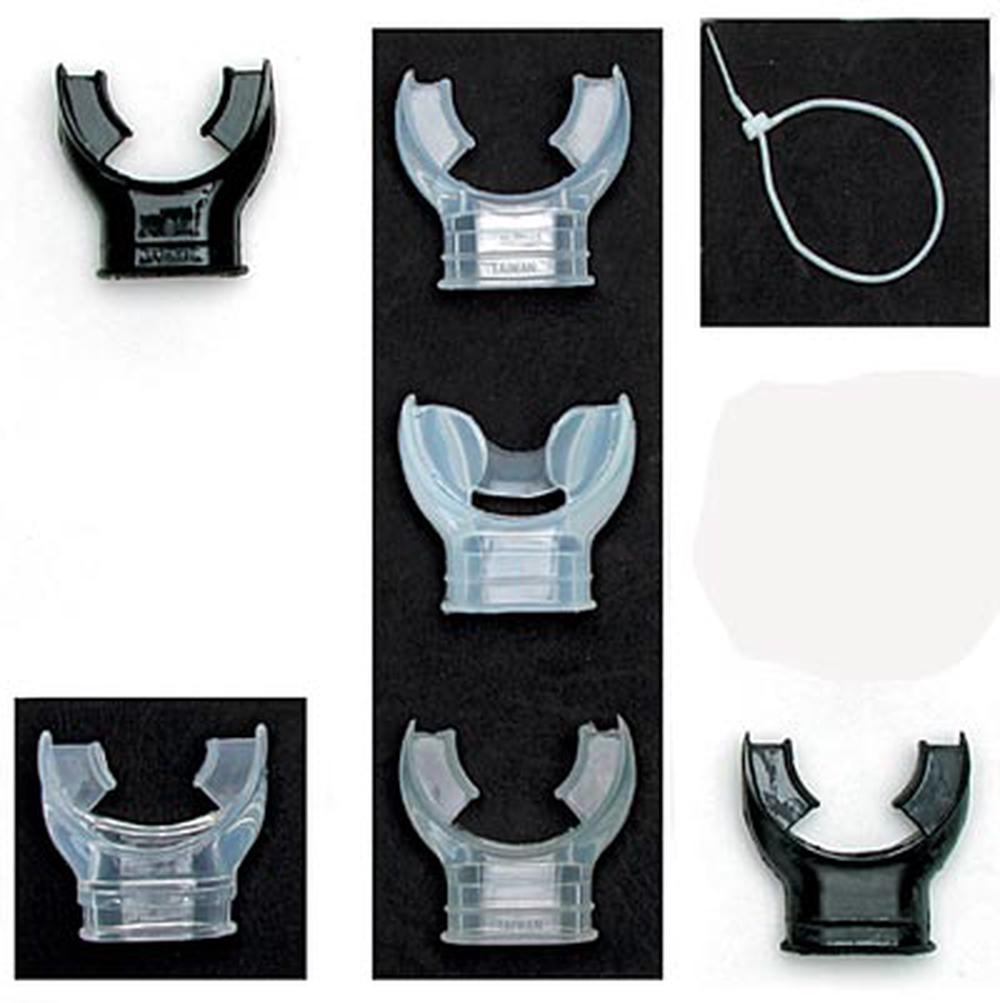 Boss Equipment Regular Silicone Mouthpiece (Black), 9325132005404