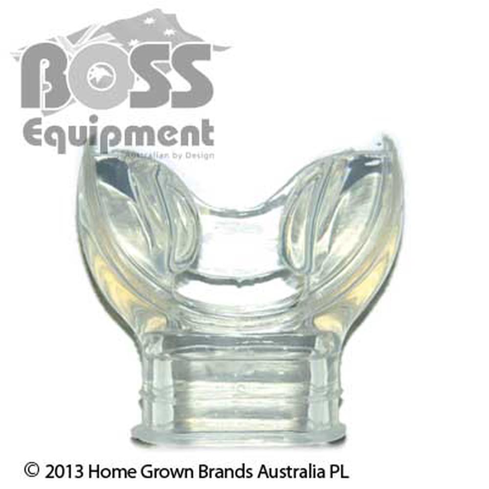 Boss Equipment Comfort Regular Silicone Mouthpiece (Clear), 9325132005411