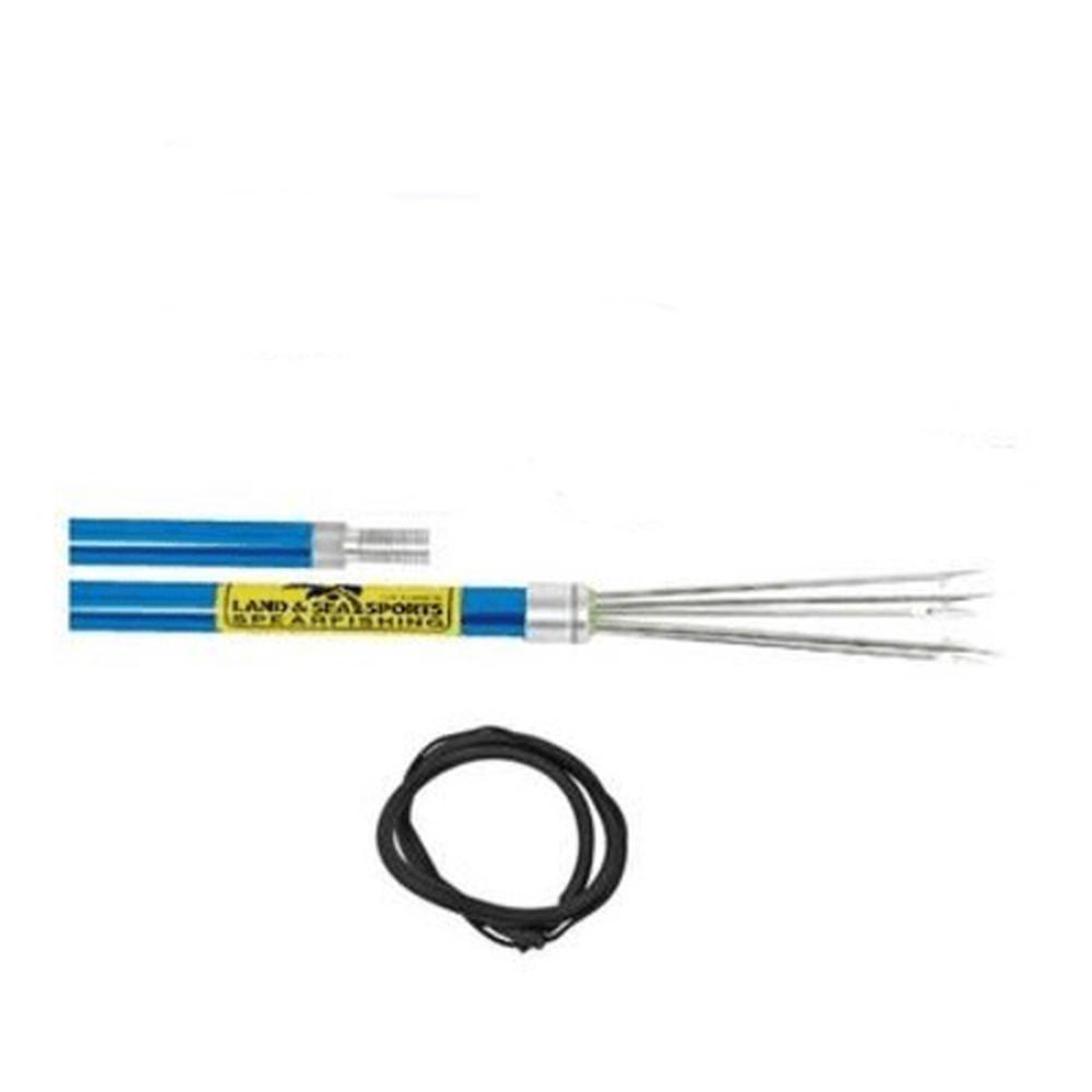 Land & Sea Anodised Handspear, 2 Piece (Blue) - 2 Metre, 9325132029608