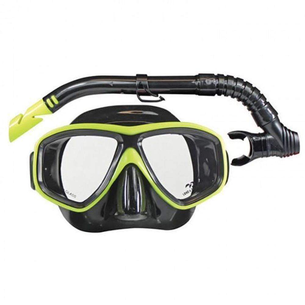 Land & Sea Clearwater Mask and Snorkel Set (Black) by Land & Sea - ISBN: 9325132034244