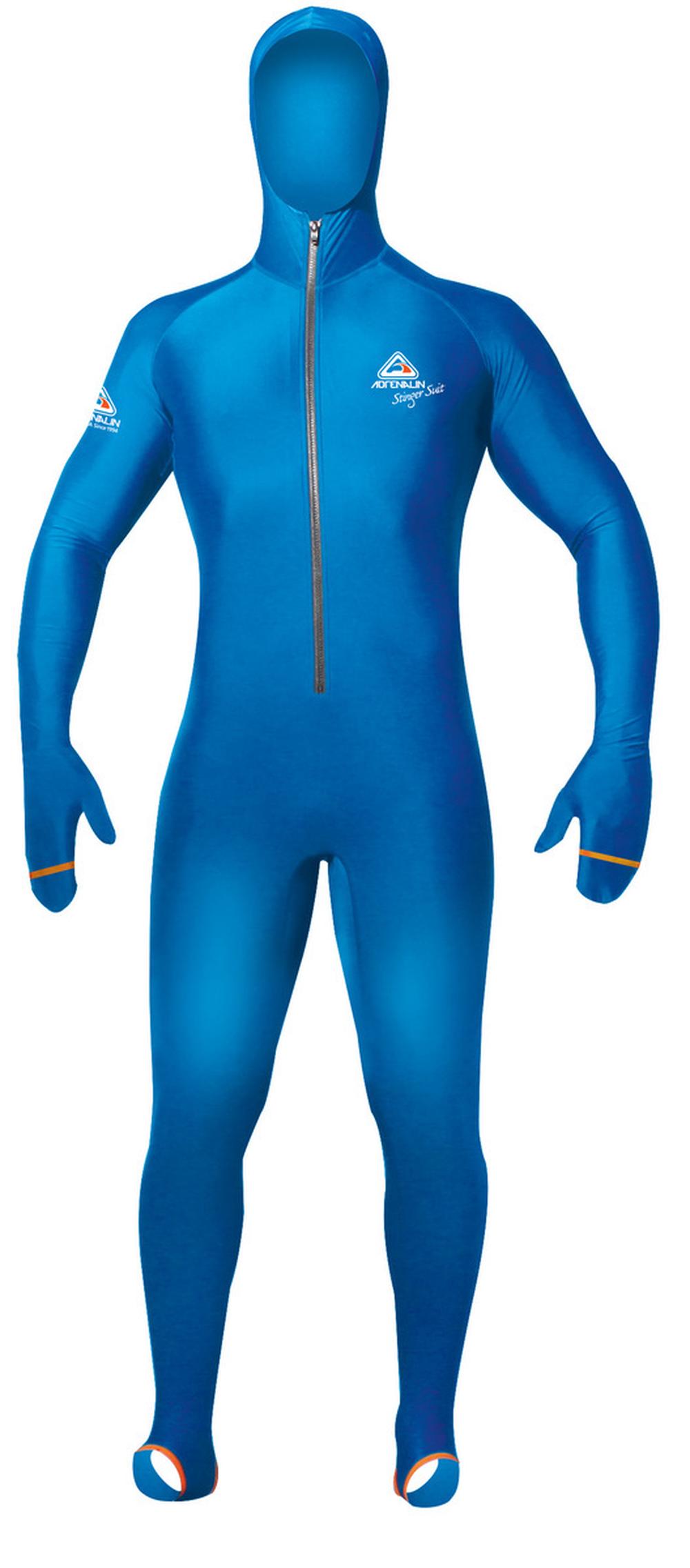Adrenalin Junior Hooded Lycrasuit (Navy) - 12, 9325132034657