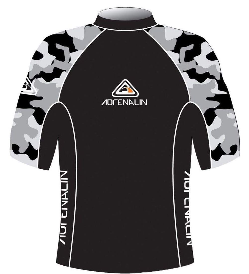 Adrenalin Men's Rash Vest (Camo Grey) - Small by Adrenalin - ISBN: 9325132034749