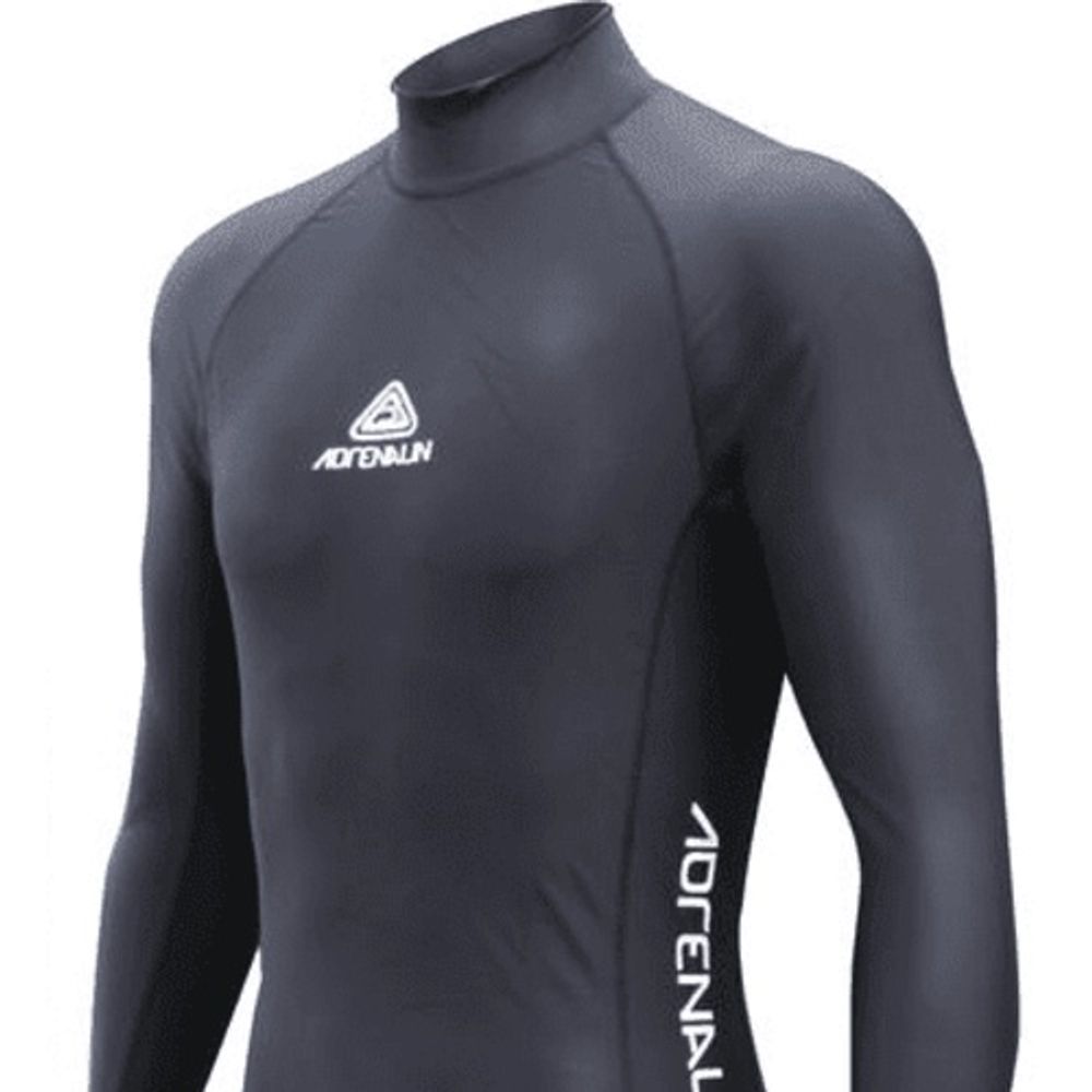 Adrenalin Long Sleeve Junior Rash Vest (Black) - Size 4 by Adrenalin - ISBN: 9325132041983